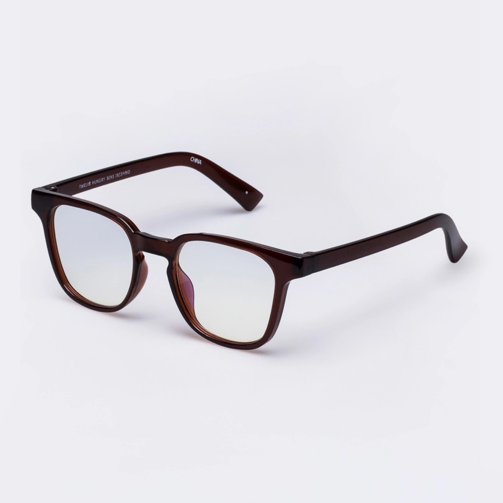 TBC Eyewear Brown +2.50 Glasses